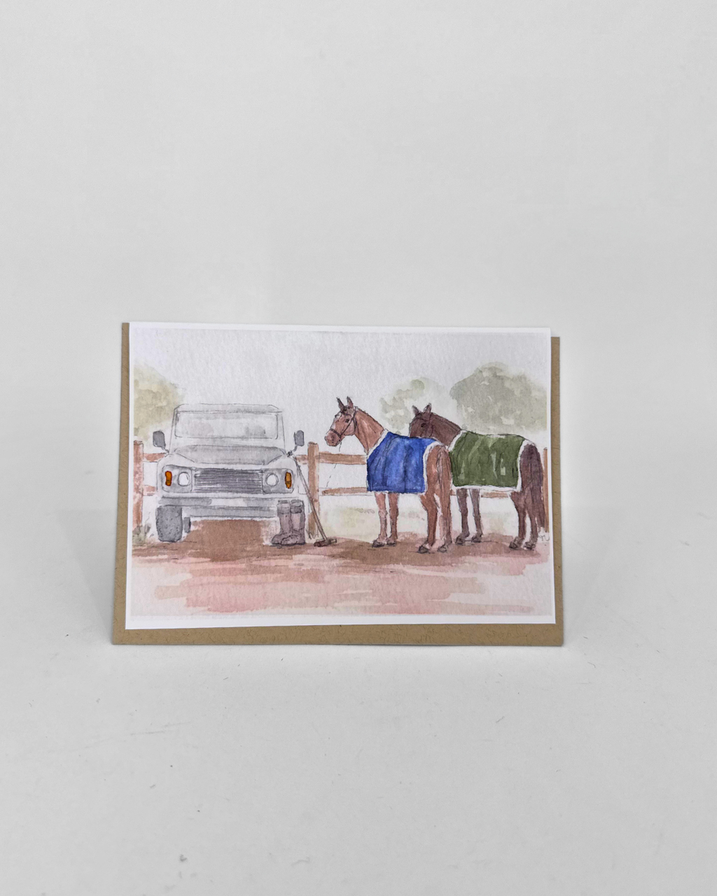Greeting Card - After the Match