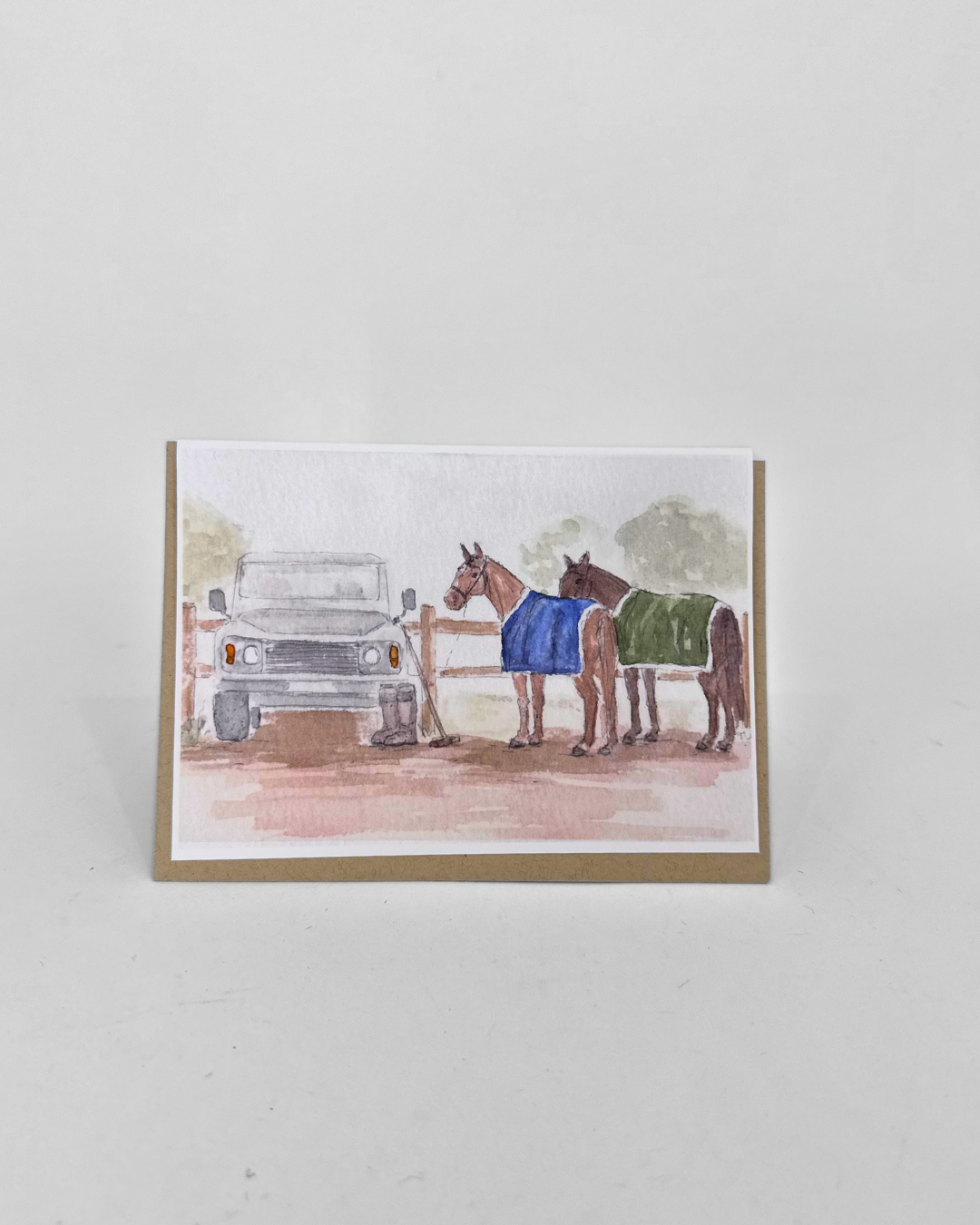 Greeting Card - After the Match