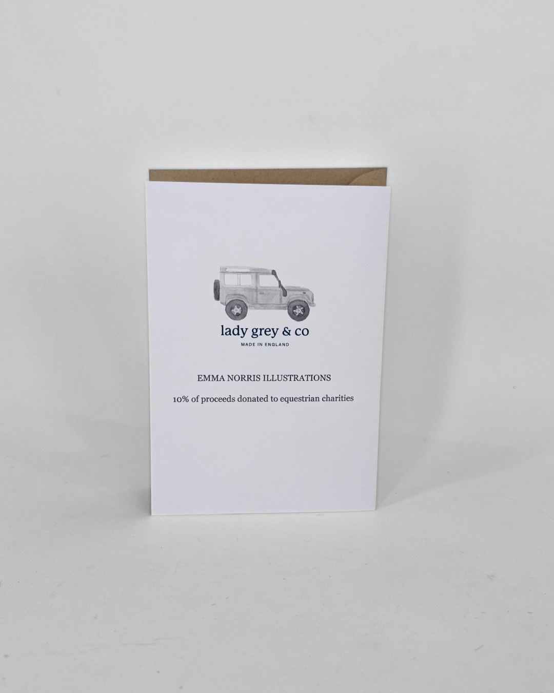 Greeting Card - Single Polo Player