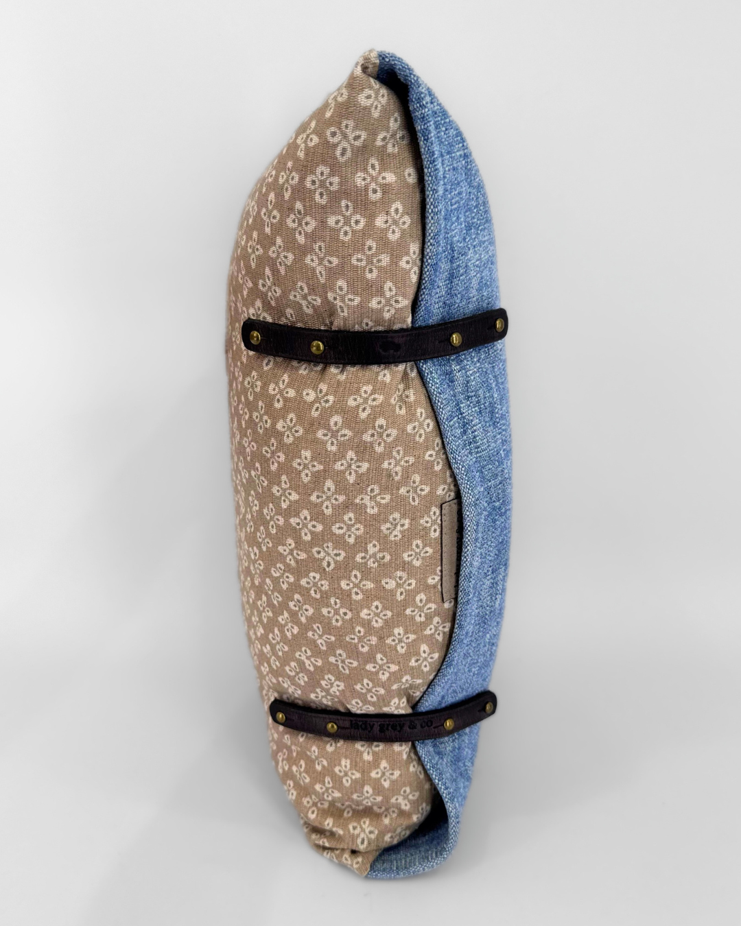 Lumbar Cushion - Sky/Sikar Natural