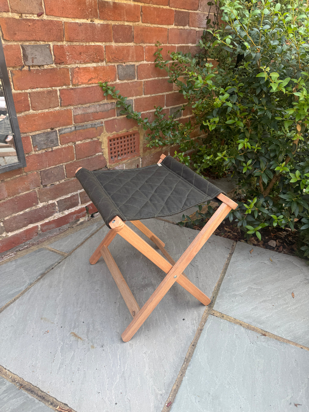 Picnic Stool - Quilted Olive