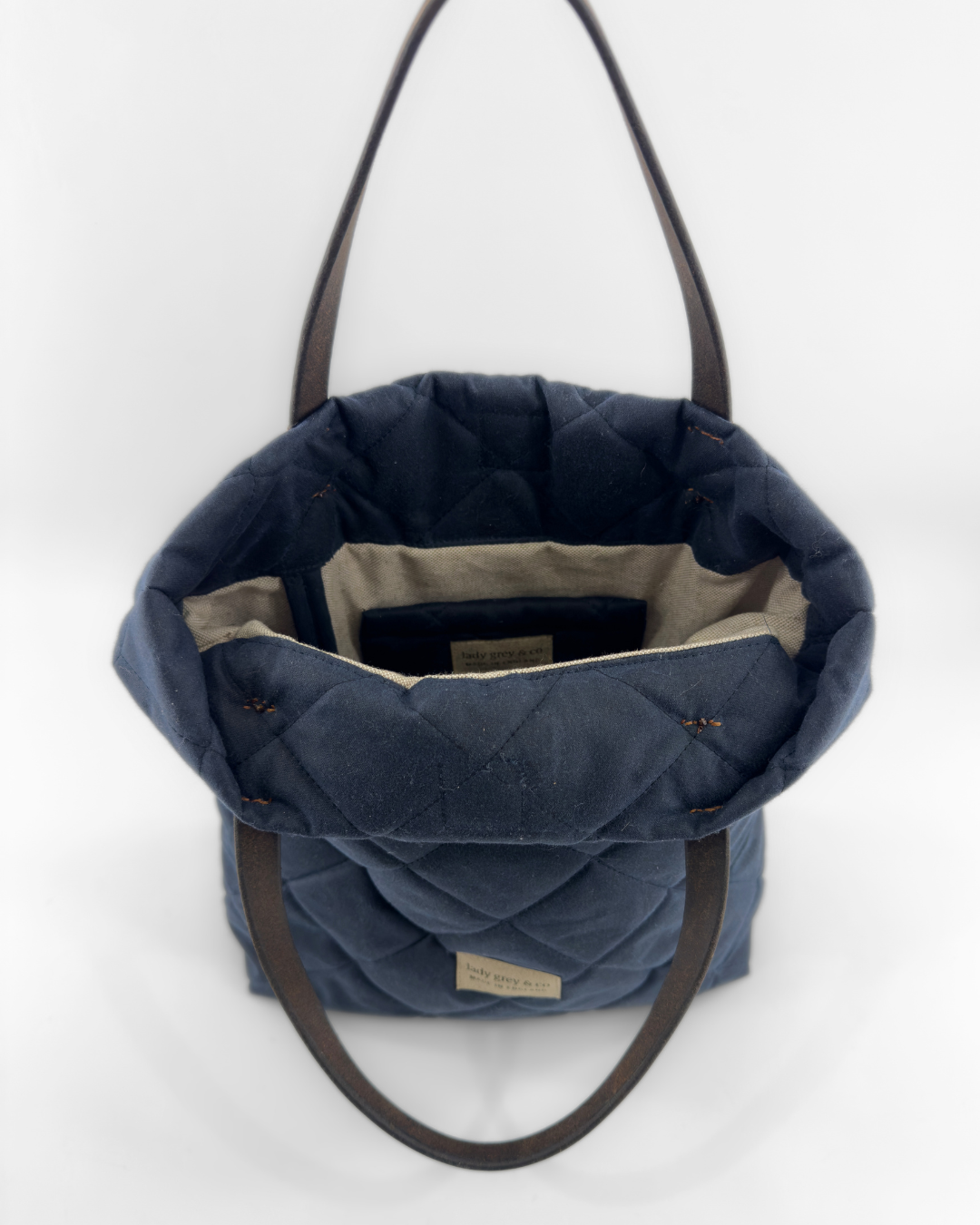 Mable - Quilted Navy