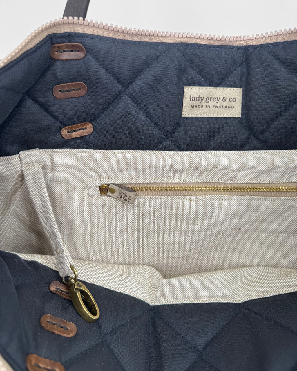 Marcus - Quilted Navy