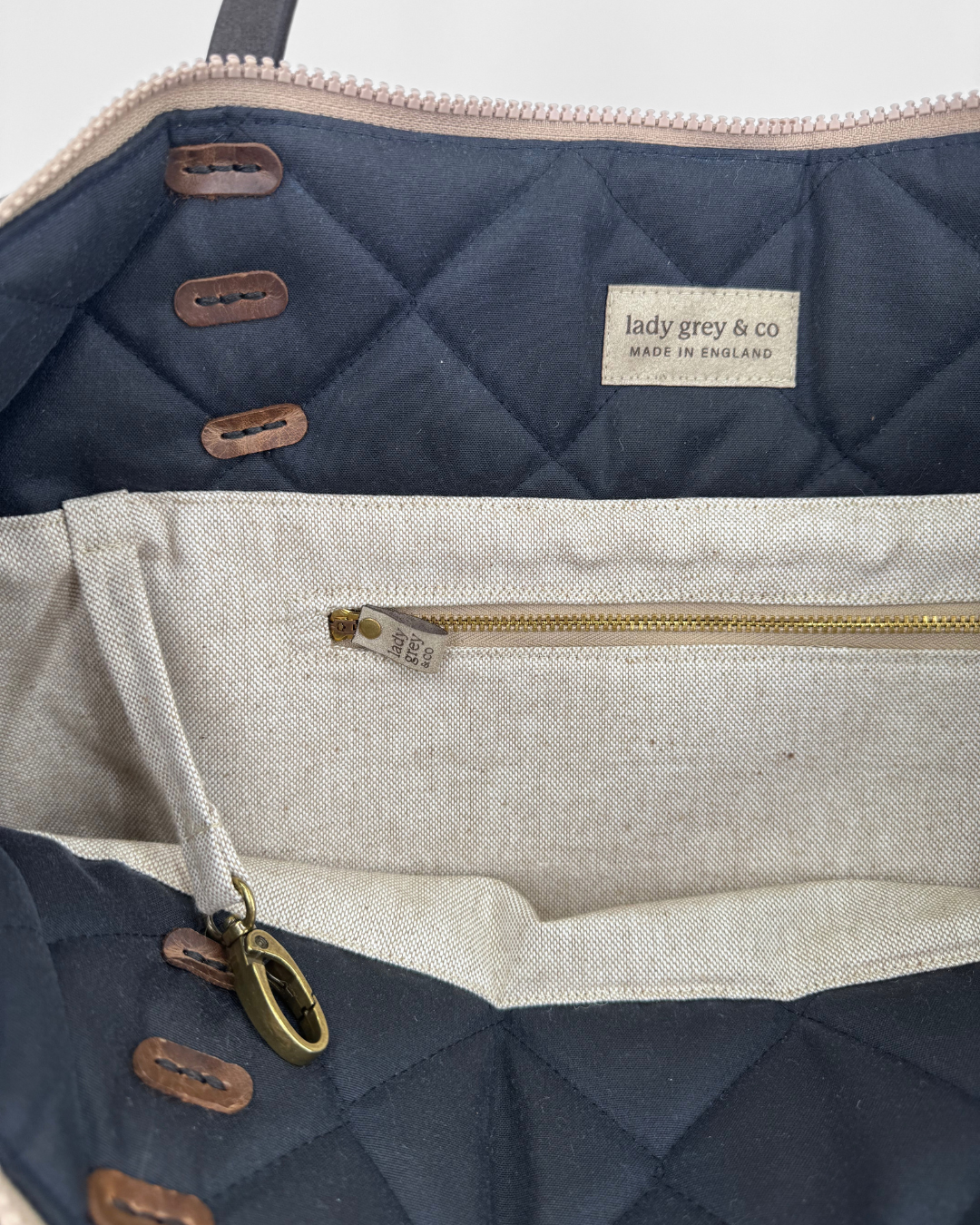 Marcus - Quilted Navy