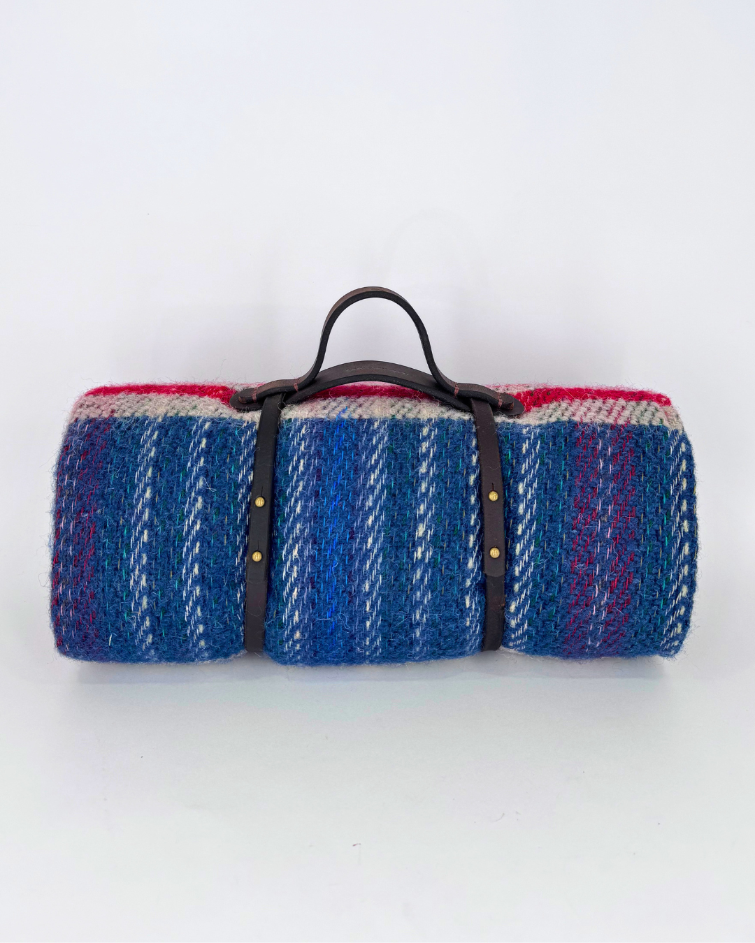 Picnic Rug Roll with Leather holder