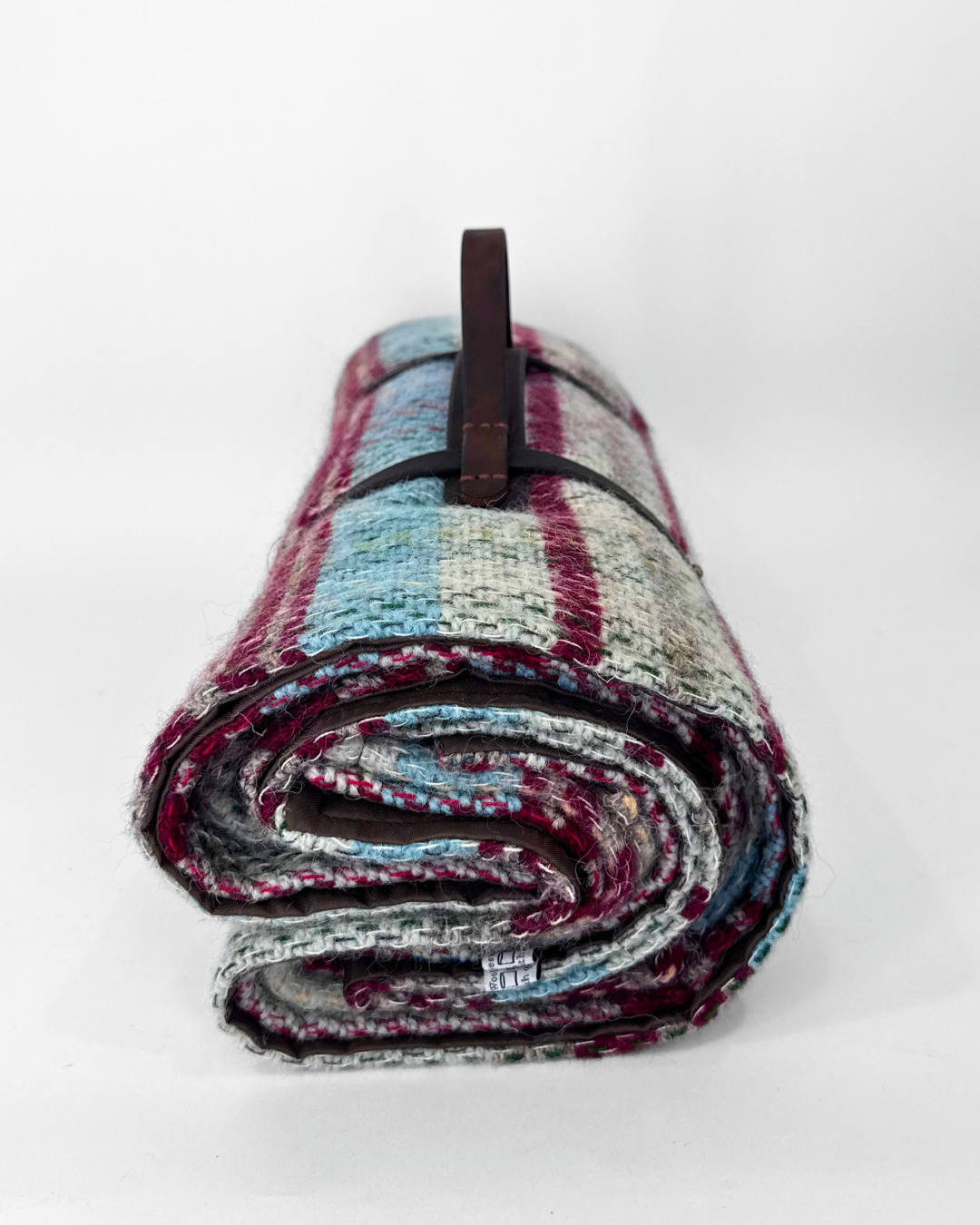 Picnic Rug Roll with Leather holder
