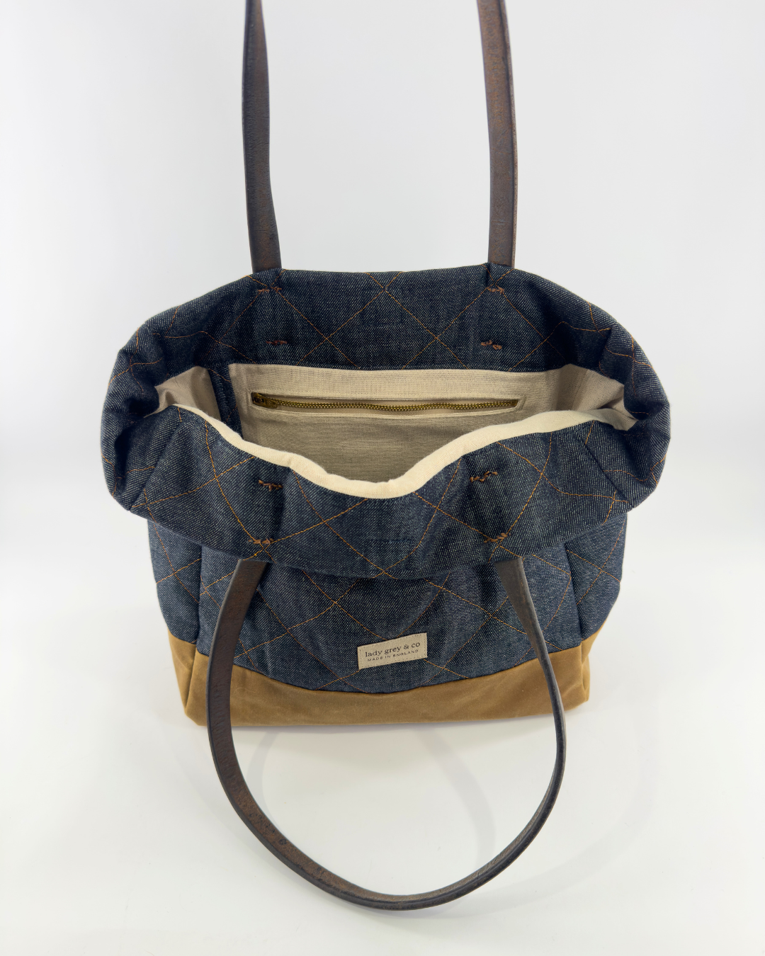 Polisiosa - Denim/Camel
